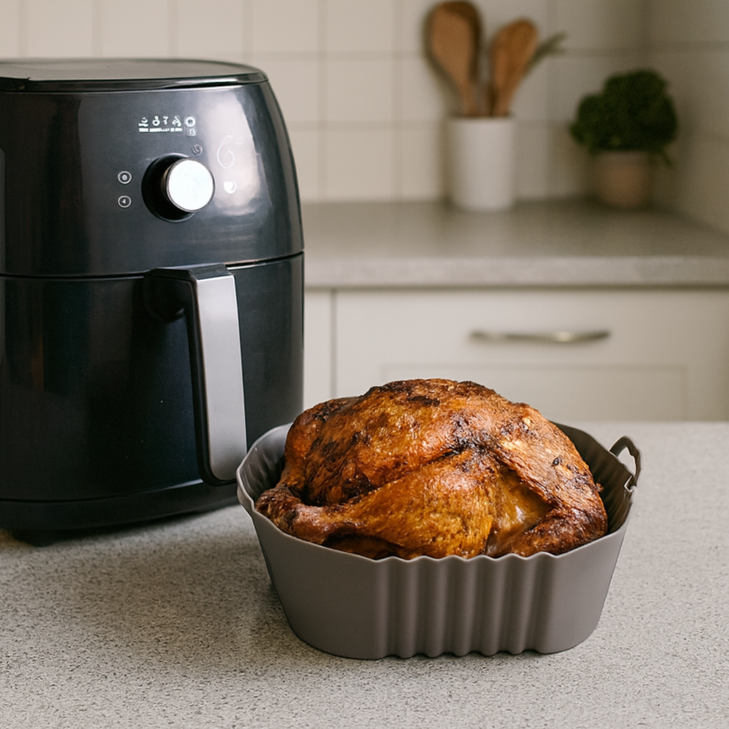 2 pcs Silicone airfrier liner